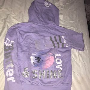 Purple butter sweatshirt